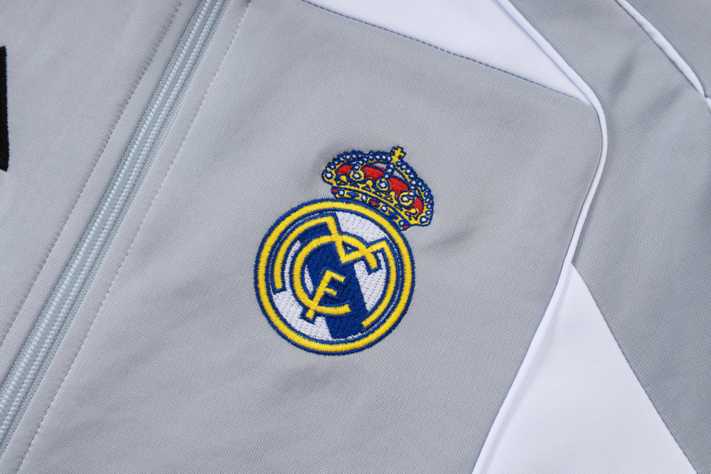 2025/2026 Real Madrid Huibais Long Zipper Long Sleeve Training Kit