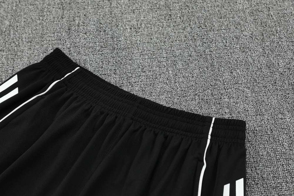 2025/2026 Real Madrid Blue and White Ink Short-Sleeve Training Kit