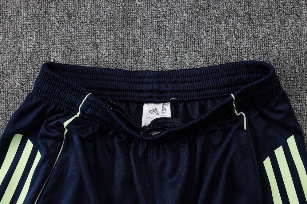 2025/2026 Real Madrid Blue/Light Green Short-Sleeve Training Kit