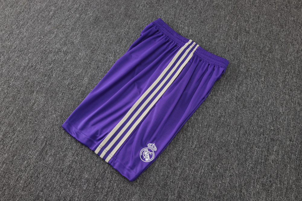 2025/2026 Real Madrid Apricot Short-Sleeve Training Kit Set