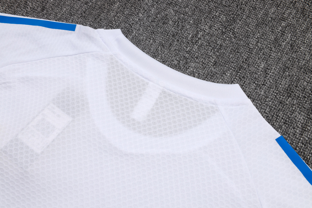 2025/2026 Real Madrid White Short-Sleeve Training Kit