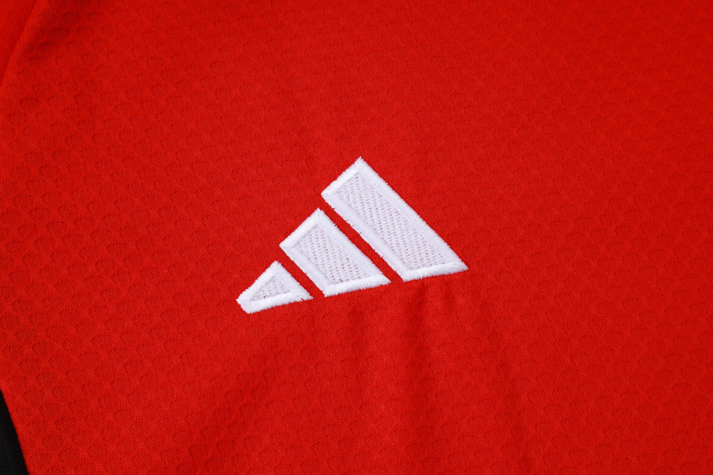 2025/2026 Arsenal Black Red Short-Sleeve Training Kit