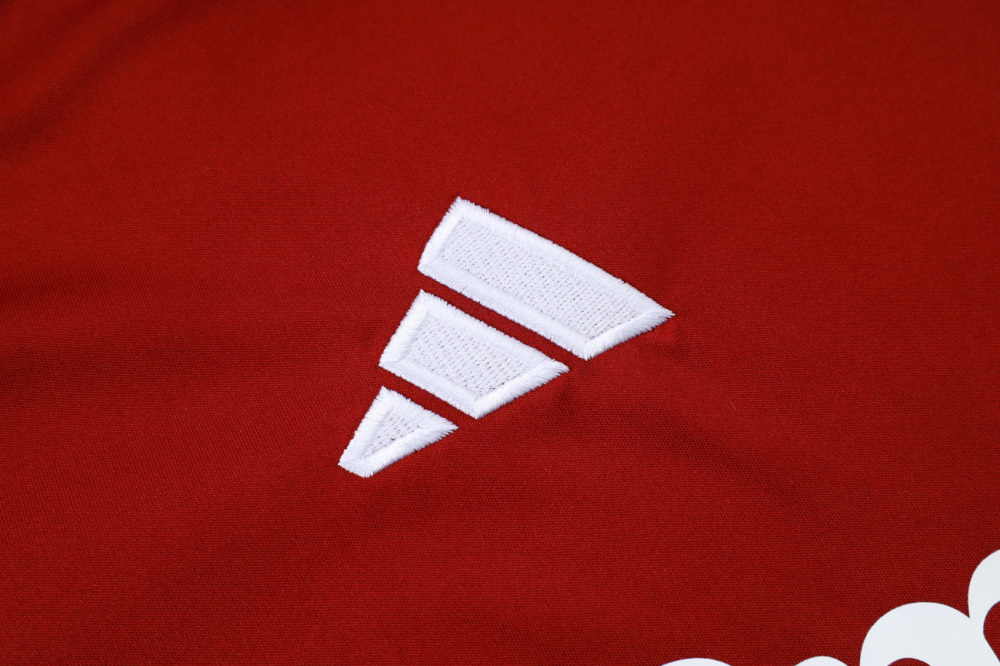 2025/2026 Arsenal Maroon Red Short-Sleeve Training Kit