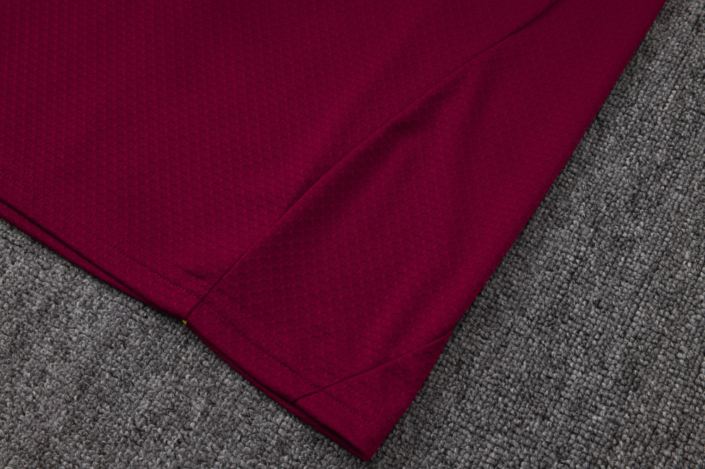 2025/2026 Arsenal Maroon Red retro version Short-Sleeve Training Kit