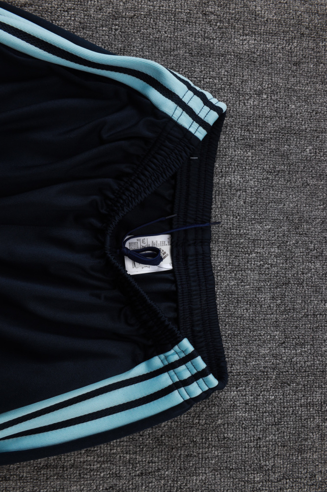 2025 Argentina Sky Blue Mid-Length Chain Long-Sleeve Training Suit Kit