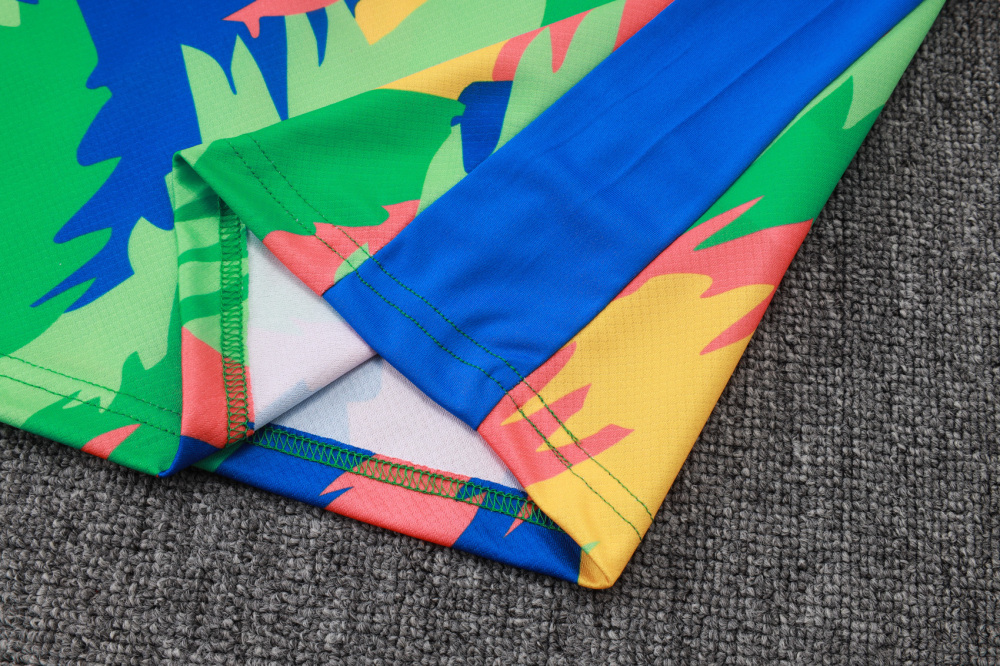 2025 Brazilian Camouflage Short-Sleeve Training Suit Kit