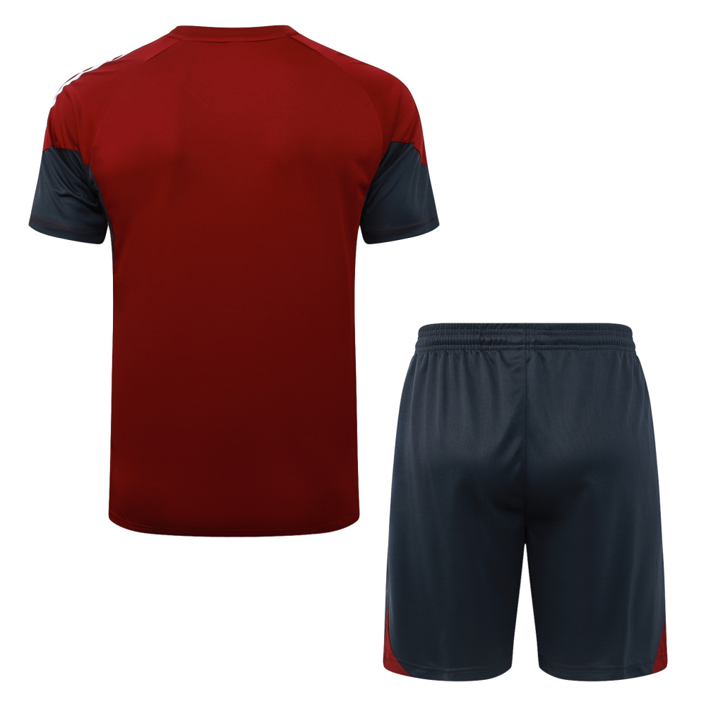 2025/2026 Arsenal Maroon Red Short-Sleeve Training Kit