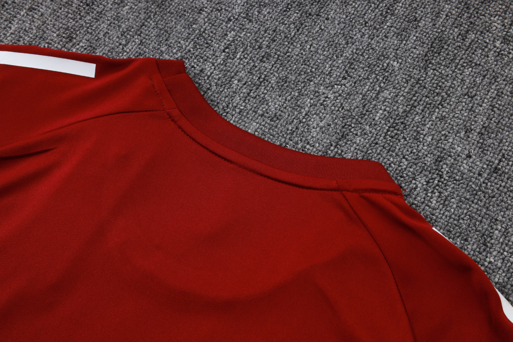2025/2026 Arsenal Maroon Red Short-Sleeve Training Kit