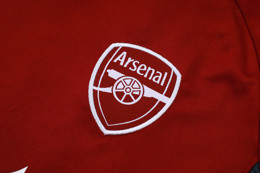 2025/2026 Arsenal Maroon Red Short-Sleeve Training Kit
