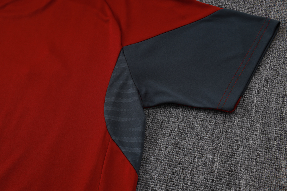 2025/2026 Arsenal Maroon Red Short-Sleeve Training Kit
