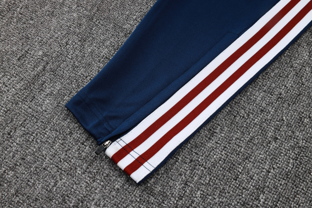 2025/2026 Arsenal dark red Half-Zip Long-Sleeve Training Kit