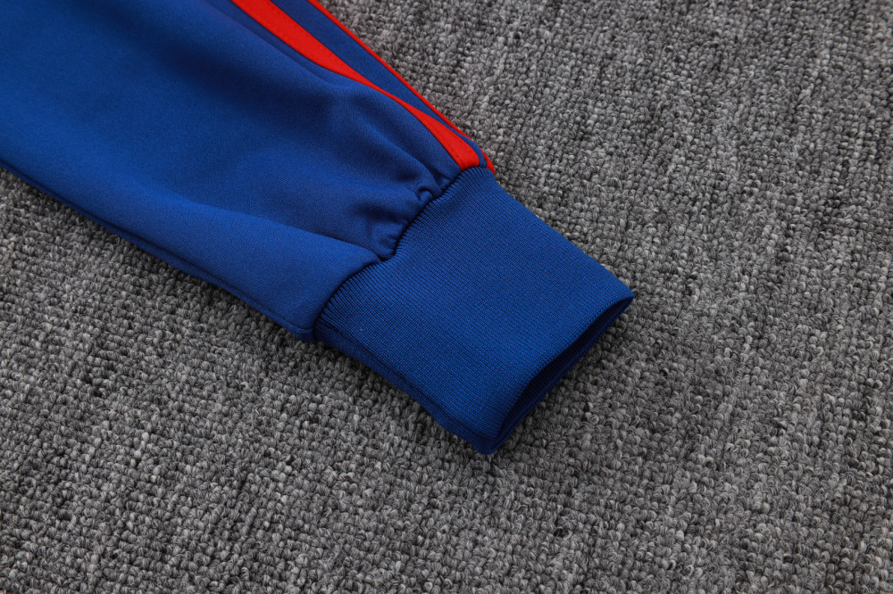 2025/2026 Arsenal colorful blue Long-Zip Training Kit