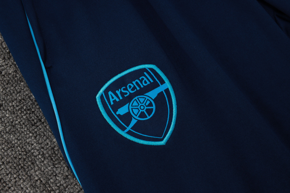 2025/2026 Arsenal Sapphire Half-Zip Long-Sleeve Training Kit