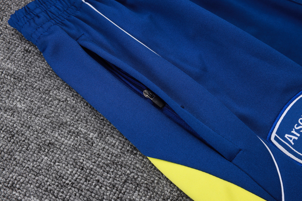 2025/2026 Arsenal colorful blue Long-Zip Training Kit