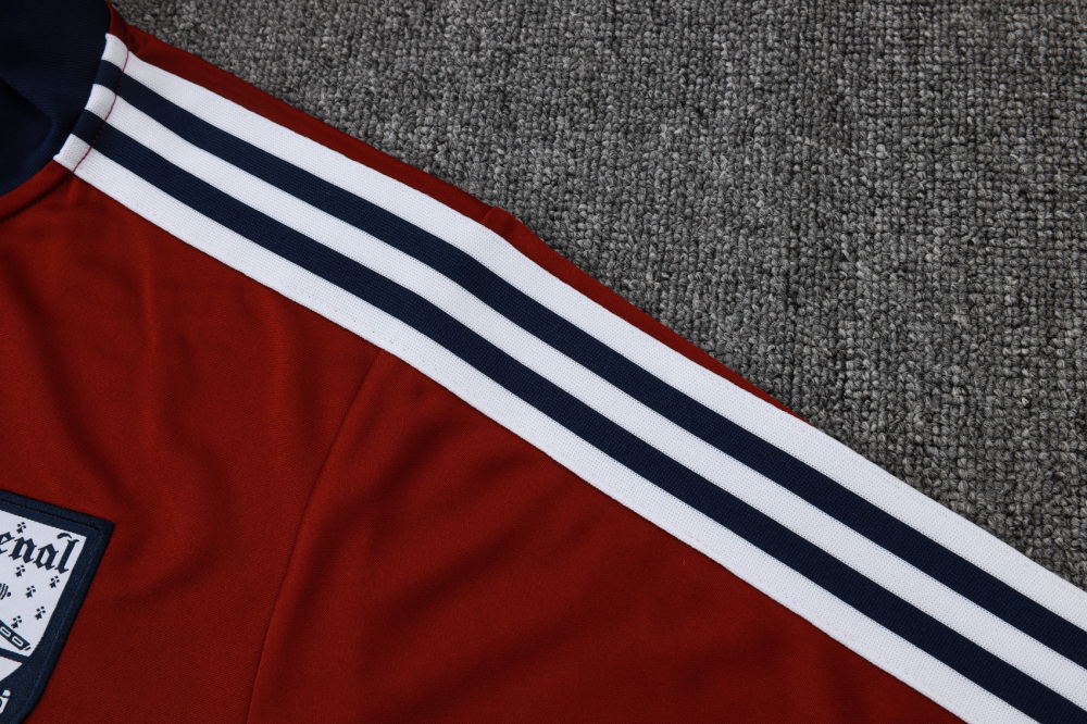 2025/2026 Arsenal dark red Half-Zip Long-Sleeve Training Kit