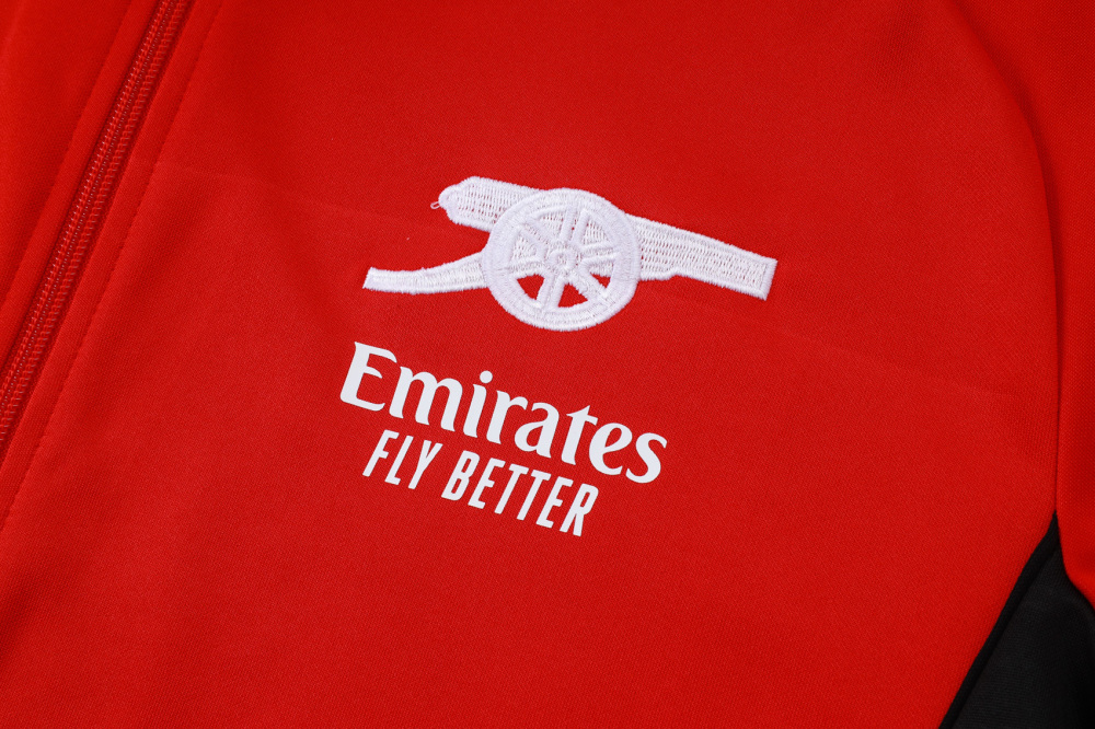 2025/2026 Arsenal Red Long-Zip Training Kit