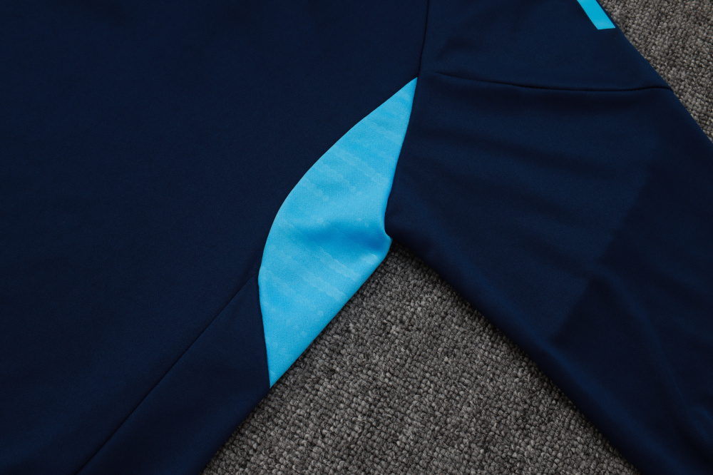 2025/2026 Arsenal Sapphire Half-Zip Long-Sleeve Training Kit