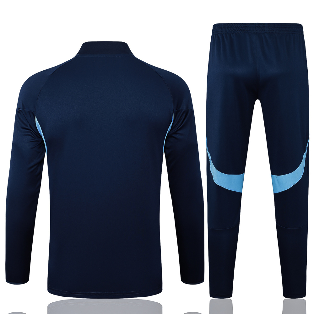 2025/2026 Arsenal Sapphire Half-Zip Long-Sleeve Training Kit