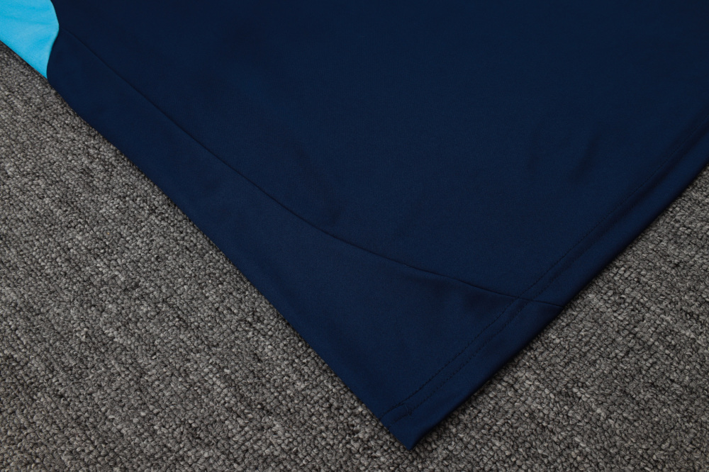 2025/2026 Arsenal Sapphire Half-Zip Long-Sleeve Training Kit