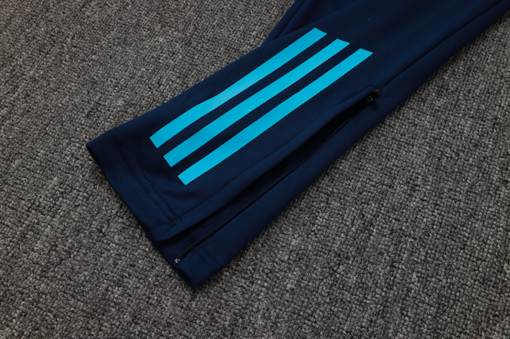 2025/2026 Arsenal Sapphire Half-Zip Long-Sleeve Training Kit
