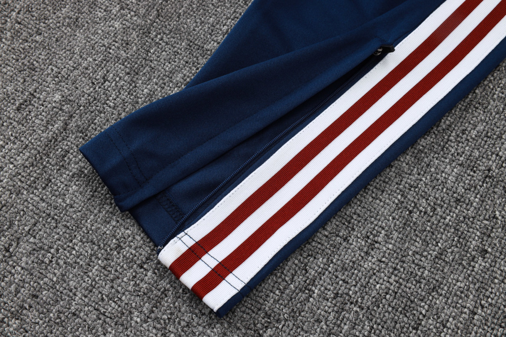 2025/2026 Arsenal dark red Half-Zip Long-Sleeve Training Kit