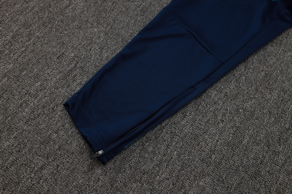 2025/2026 Arsenal Sapphire Half-Zip Long-Sleeve Training Kit