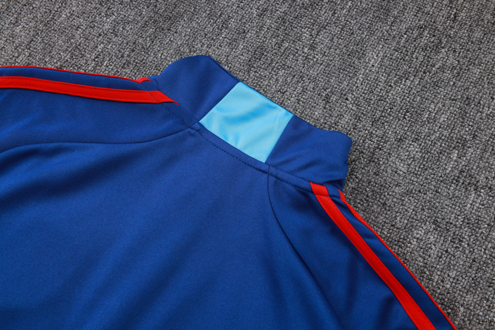 2025/2026 Arsenal colorful blue Long-Zip Training Kit