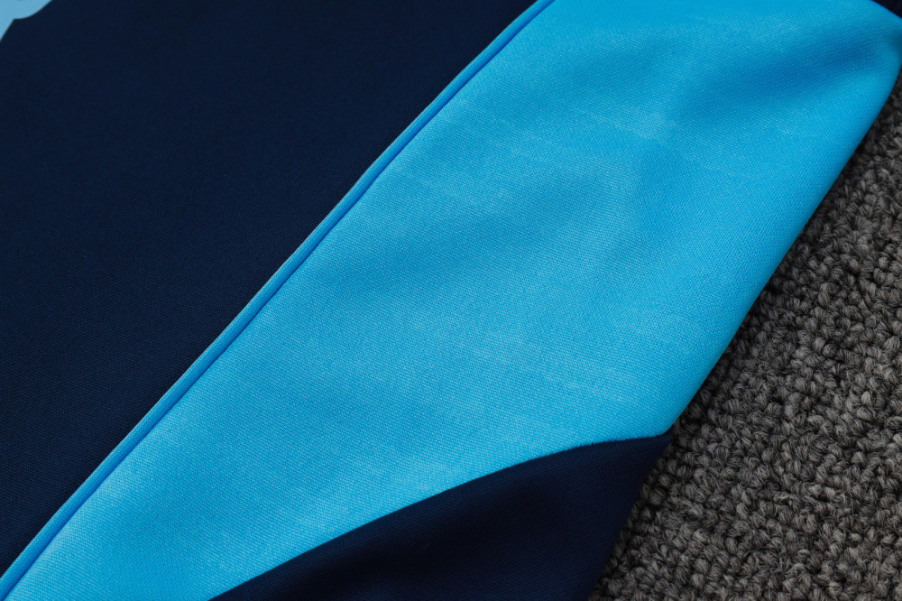 2025/2026 Arsenal Sapphire Half-Zip Long-Sleeve Training Kit