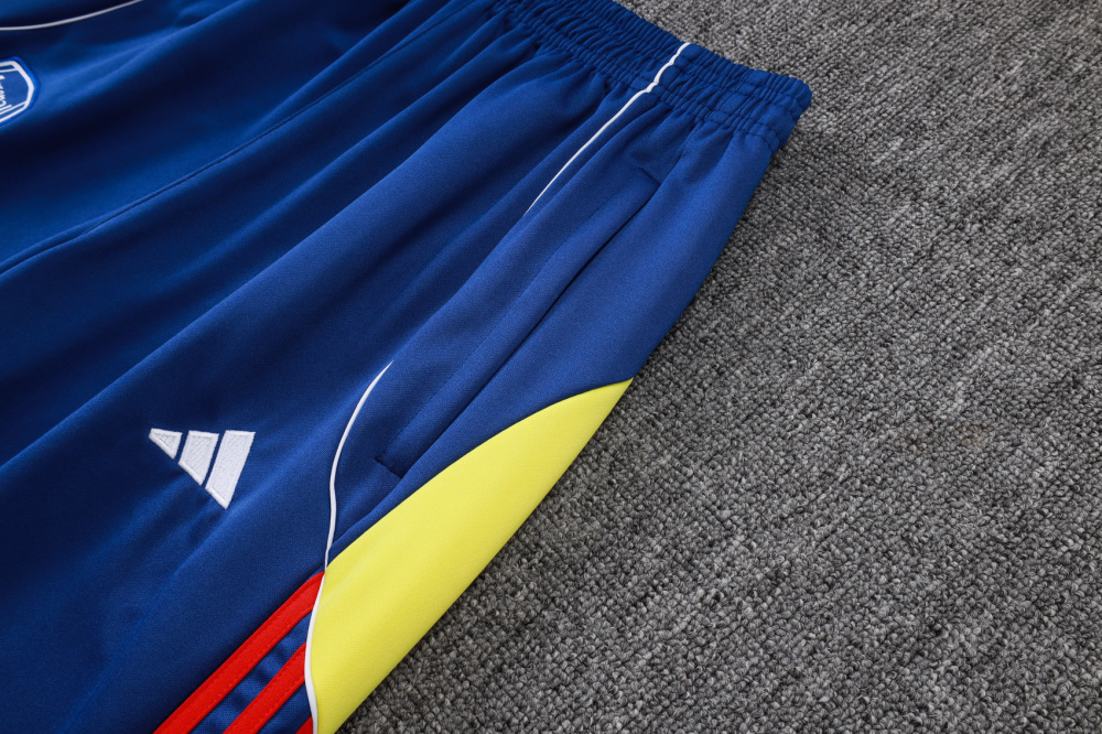 2025/2026 Arsenal colorful blue Long-Zip Training Kit