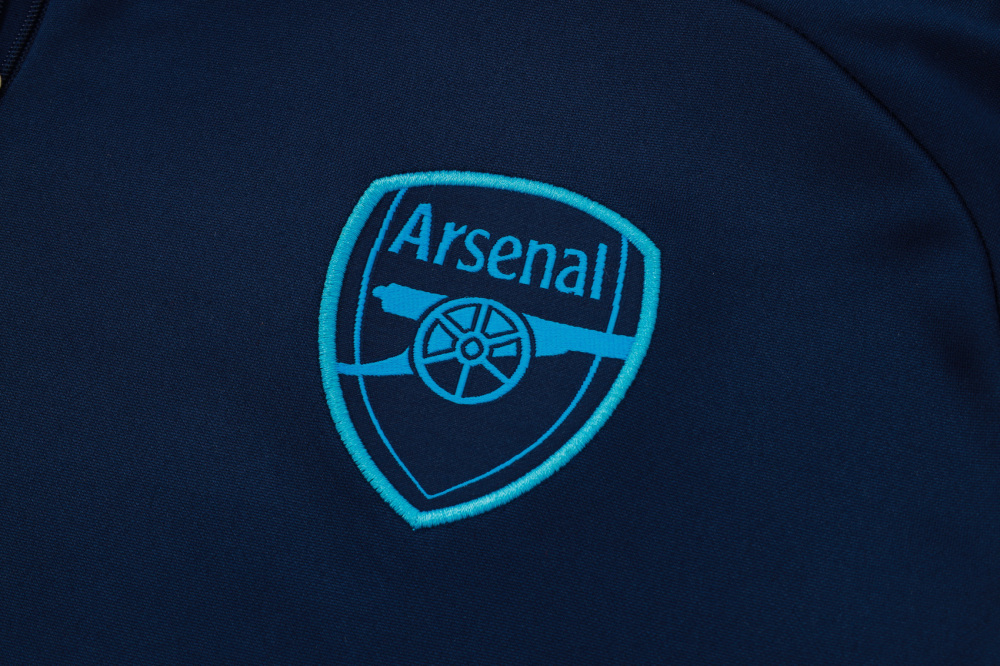 2025/2026 Arsenal Sapphire Half-Zip Long-Sleeve Training Kit