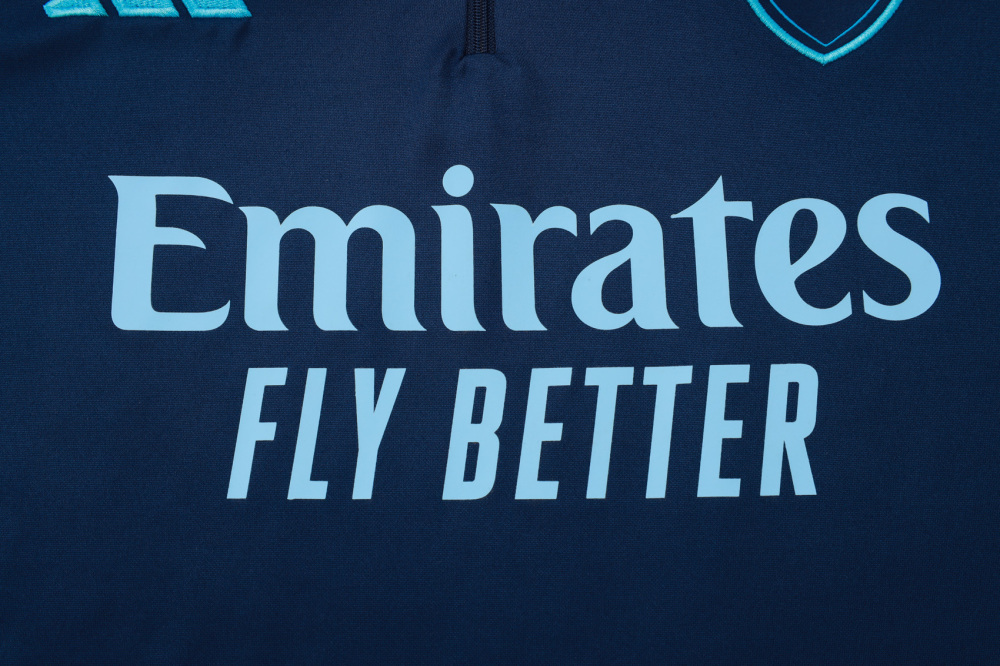 2025/2026 Arsenal Sapphire Half-Zip Long-Sleeve Training Kit
