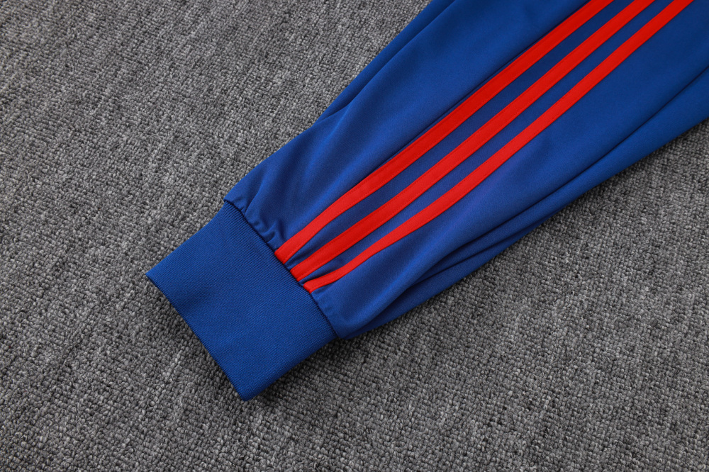 2025/2026 Arsenal colorful blue Long-Zip Training Kit