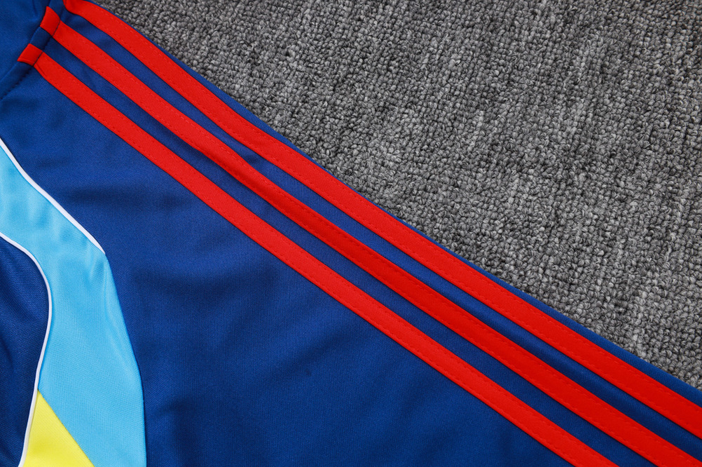 2025/2026 Arsenal colorful blue Long-Zip Training Kit