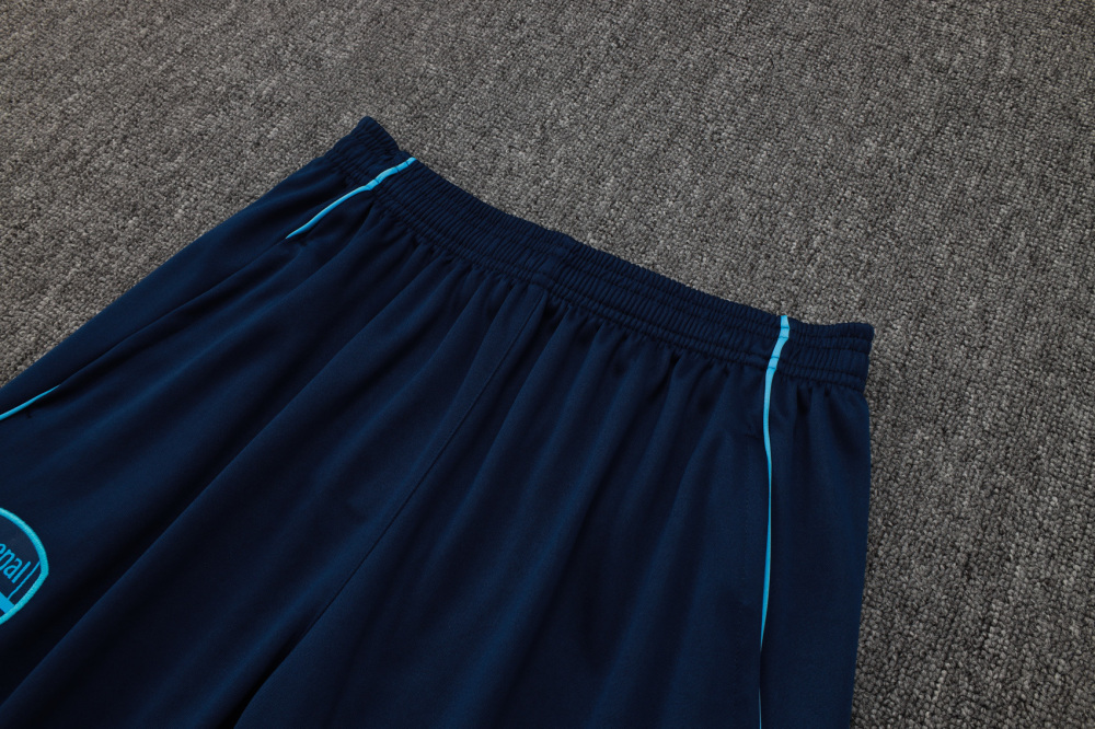 2025/2026 Arsenal Sapphire Half-Zip Long-Sleeve Training Kit