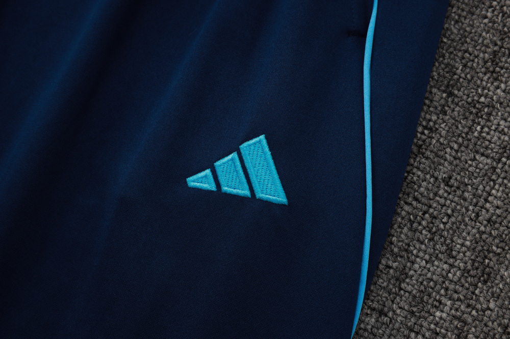 2025/2026 Arsenal Sapphire Half-Zip Long-Sleeve Training Kit