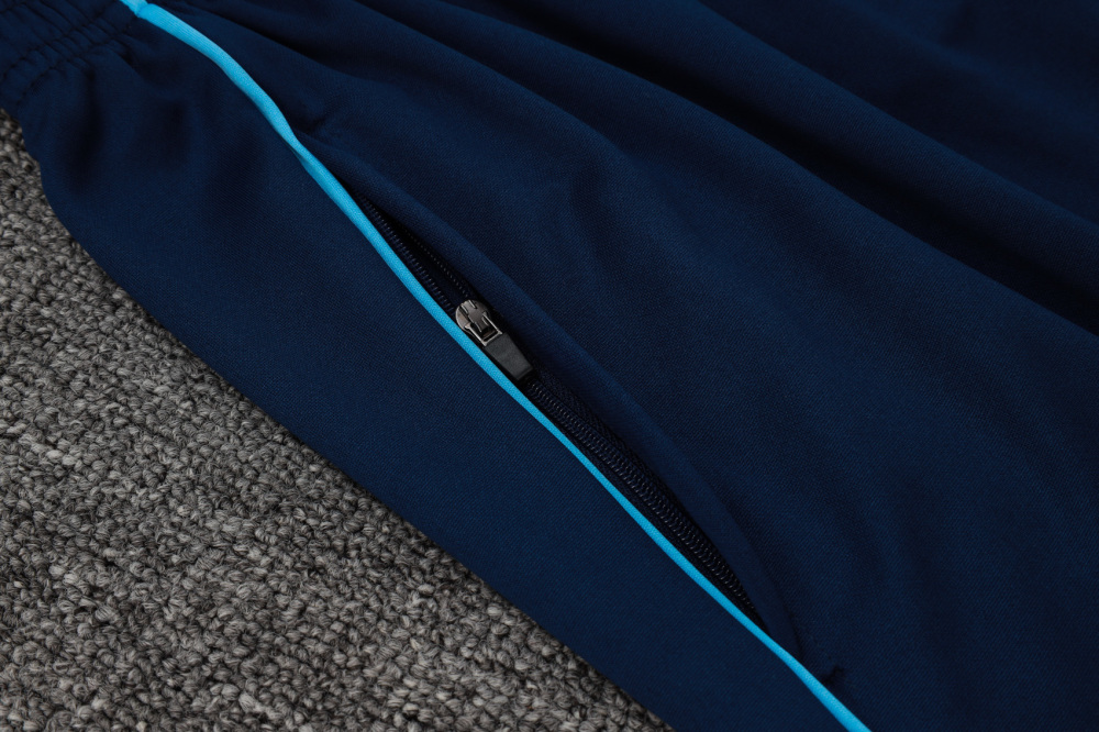 2025/2026 Arsenal Sapphire Half-Zip Long-Sleeve Training Kit