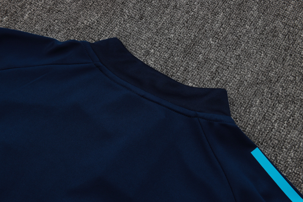 2025/2026 Arsenal Sapphire Half-Zip Long-Sleeve Training Kit