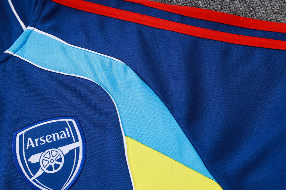 2025/2026 Arsenal colorful blue Long-Zip Training Kit