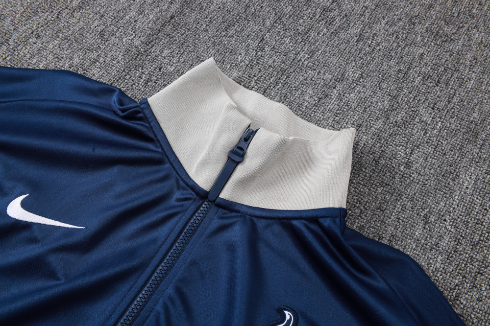 2025/2026 Tottenham Sapphire vintage version Long-Zip Training Kit