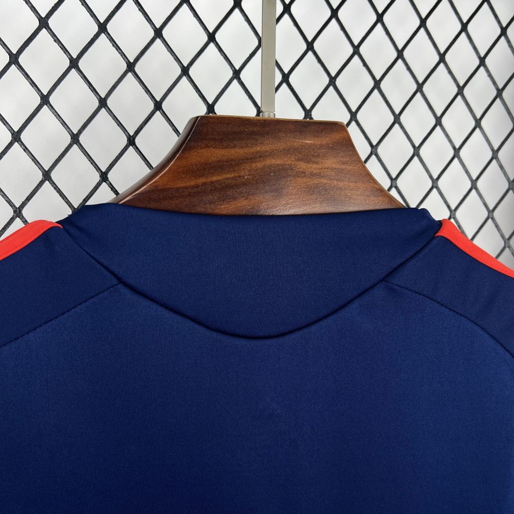 2026 Spain pre-match navy blue shirt (fan version)