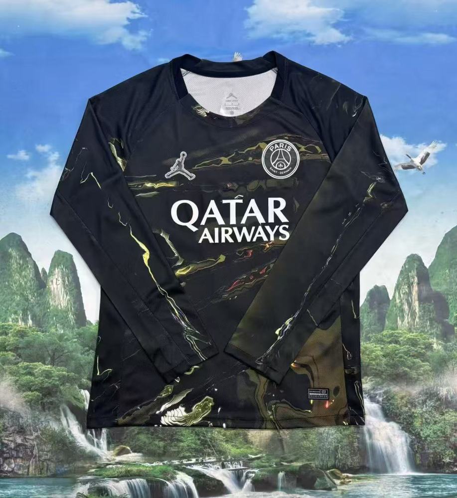 2025/2026 Paris Saint-Germain Fifth Away Long sleeves Football Jersey (Fan Version)