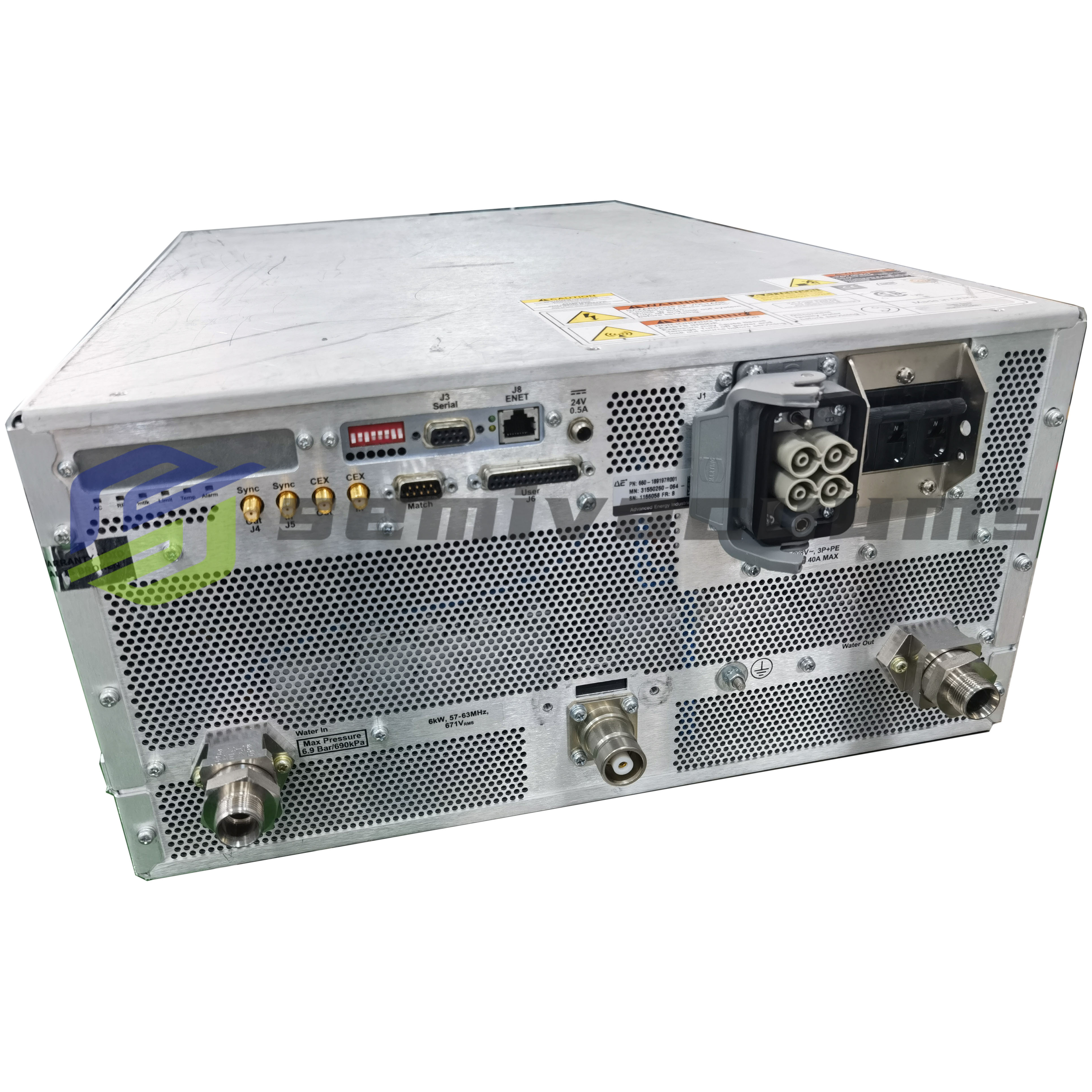 AE RF Generator Paramount VHF 6060 57-63MHz PN:660-189197R001