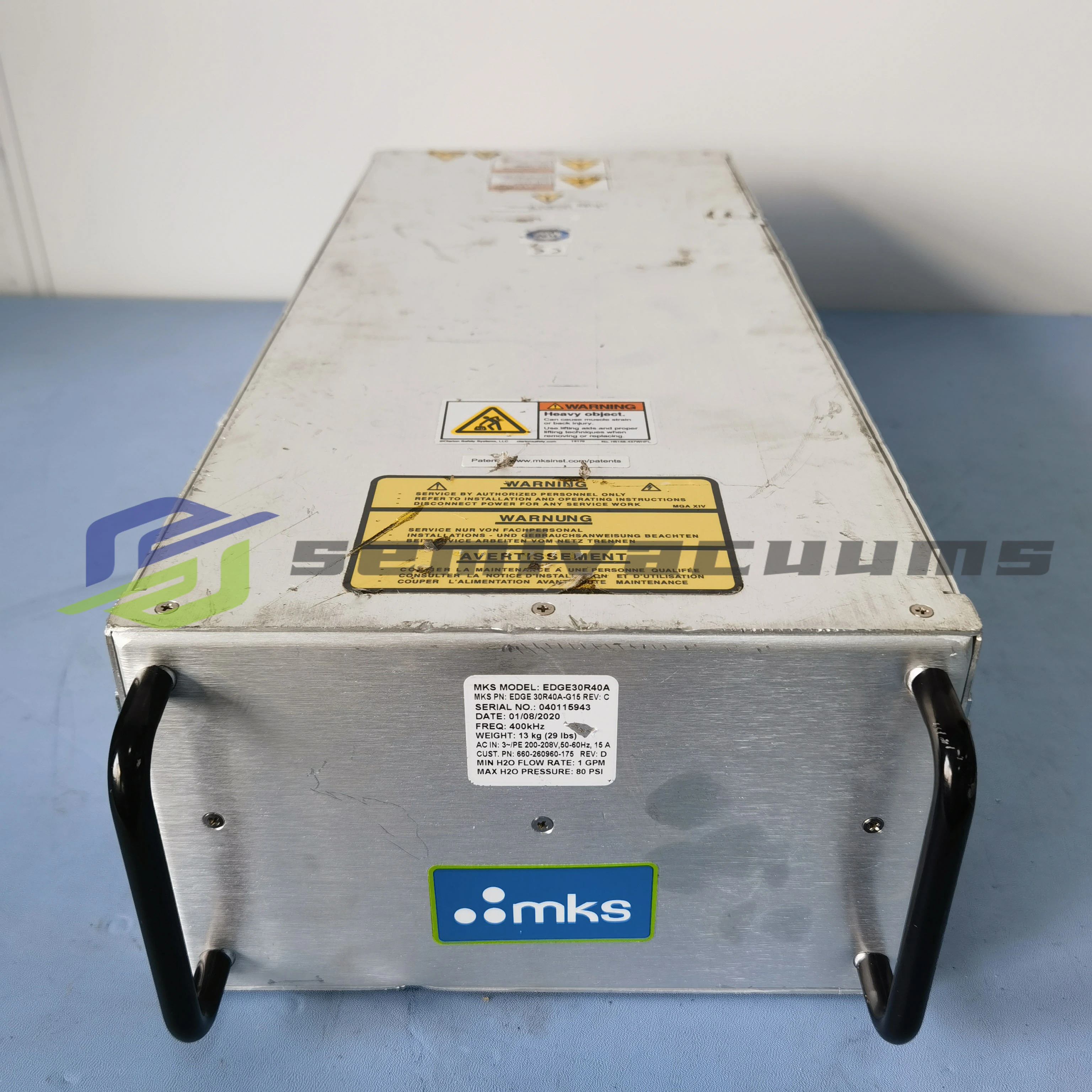 MKS EDGE30R40A RF Generator
