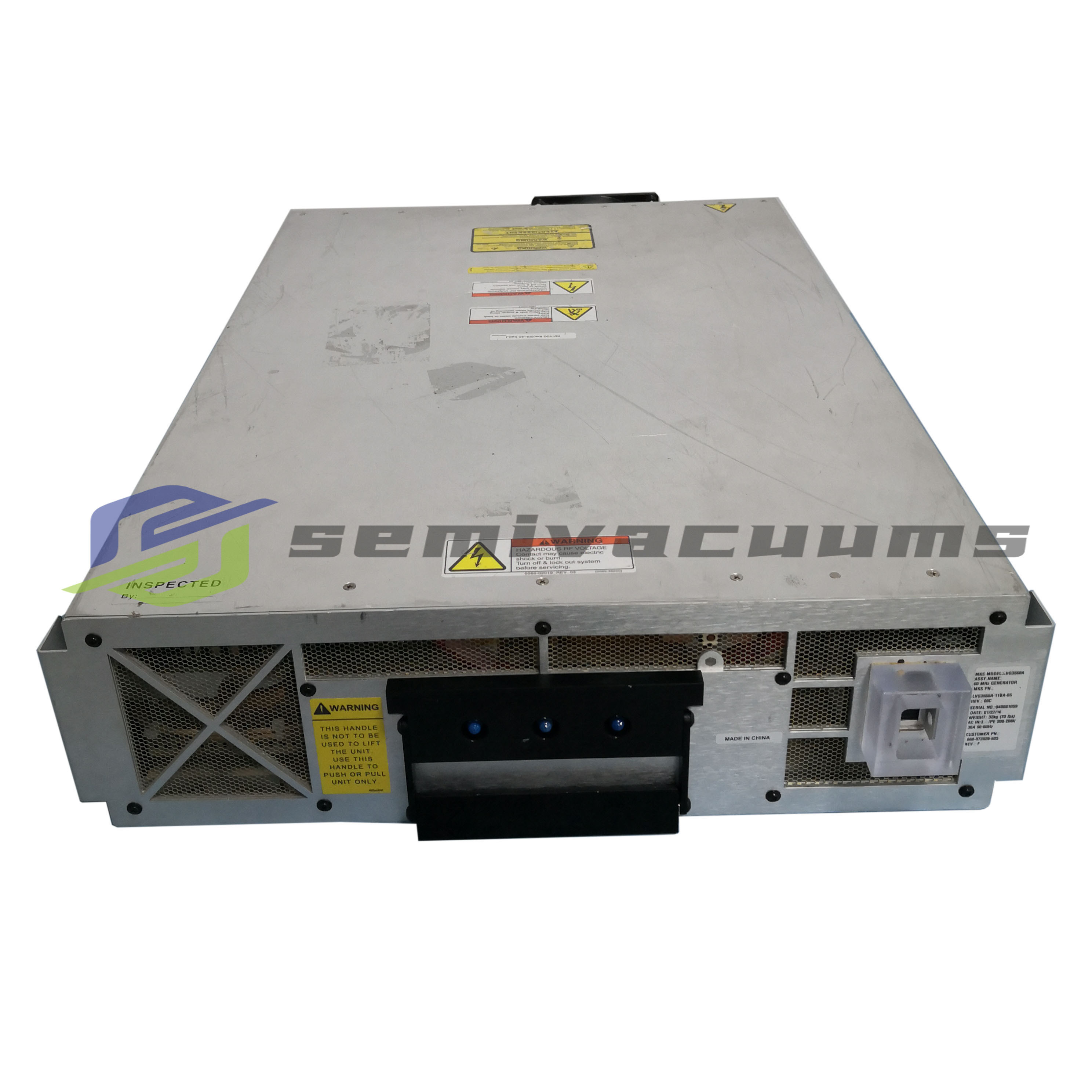 MKS RF GENERATOR LVG3560 LVG3560A-11BA-05 PN:660-072826-625 Used