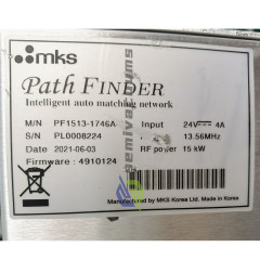 MKS Path FINDER II Intelligent Auto‑Matching Network PF1513‑1746A – High‑Precision 5 kW RF Matching Solution for Semiconductor Manufacturing USED