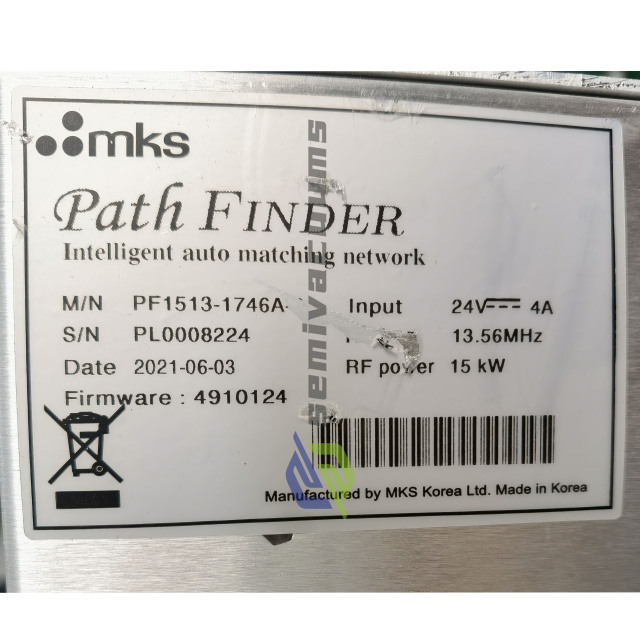 MKS Path FINDER II Intelligent Auto‑Matching Network PF1513‑1746A – High‑Precision 5 kW RF Matching Solution for Semiconductor Manufacturing USED
