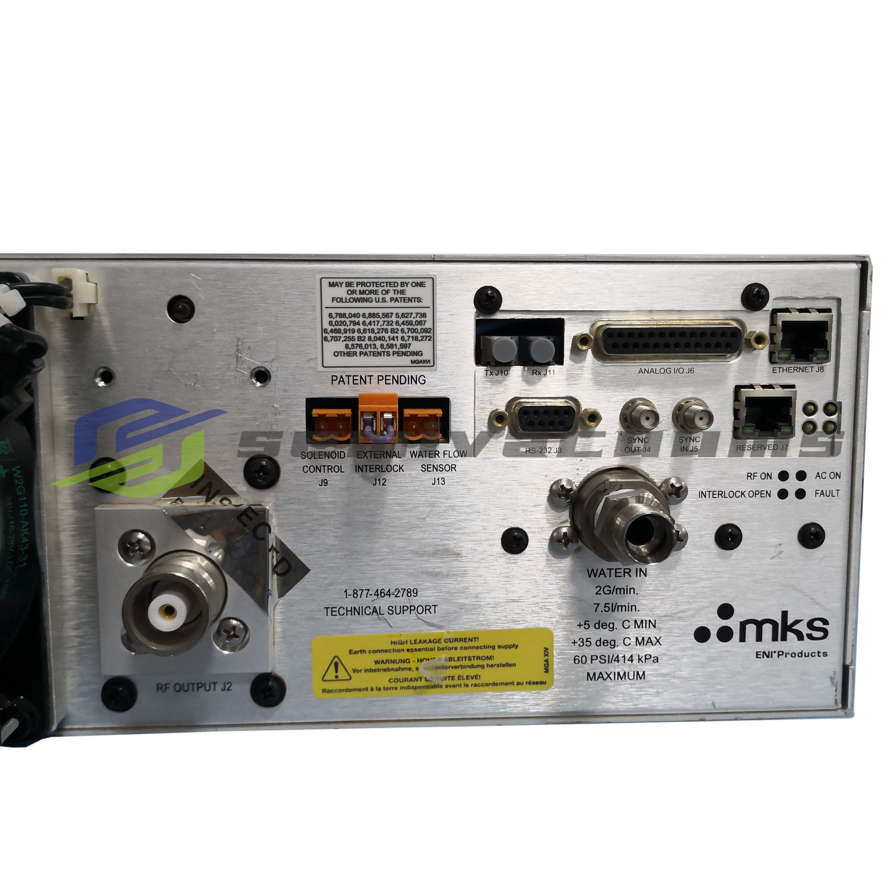 MKS RF GENERATOR LVG3560 LVG3560A-11BA-05 PN:660-072826-625 Used