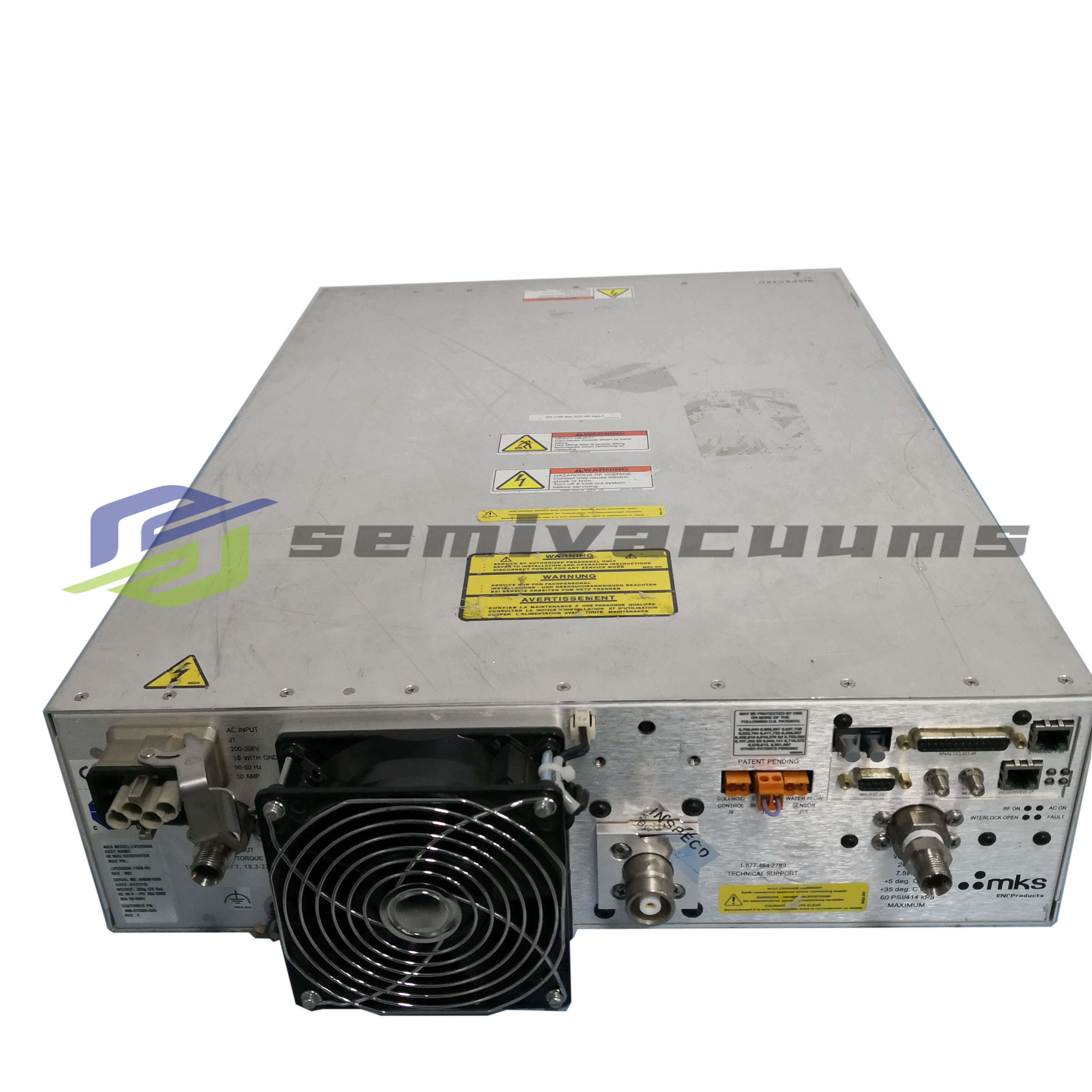 MKS RF GENERATOR LVG3560 LVG3560A-11BA-05 PN:660-072826-625 Used
