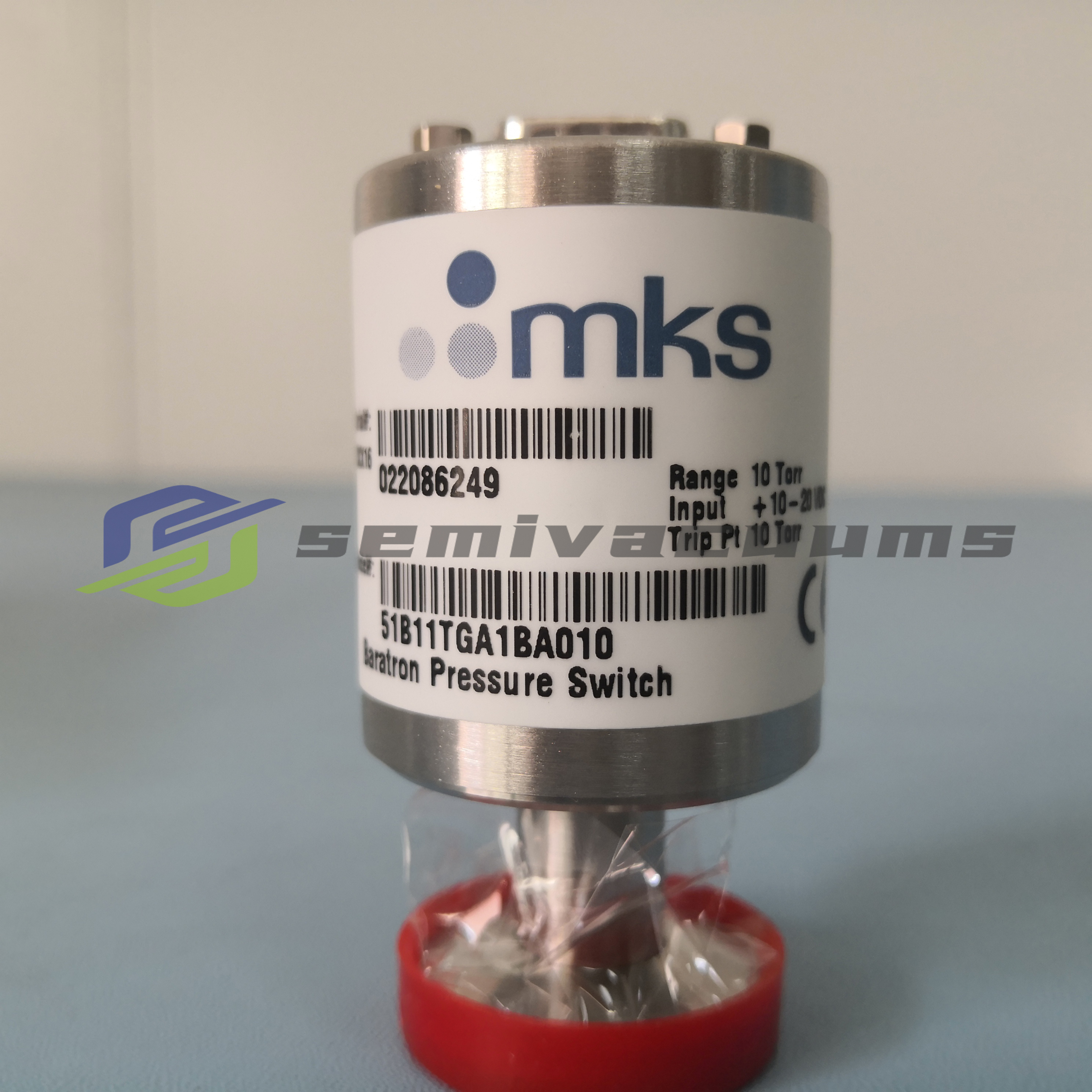 MKS Vacuum Gague 51B11TGA1BA010 10torr Baratron Pressure Switch New opened box