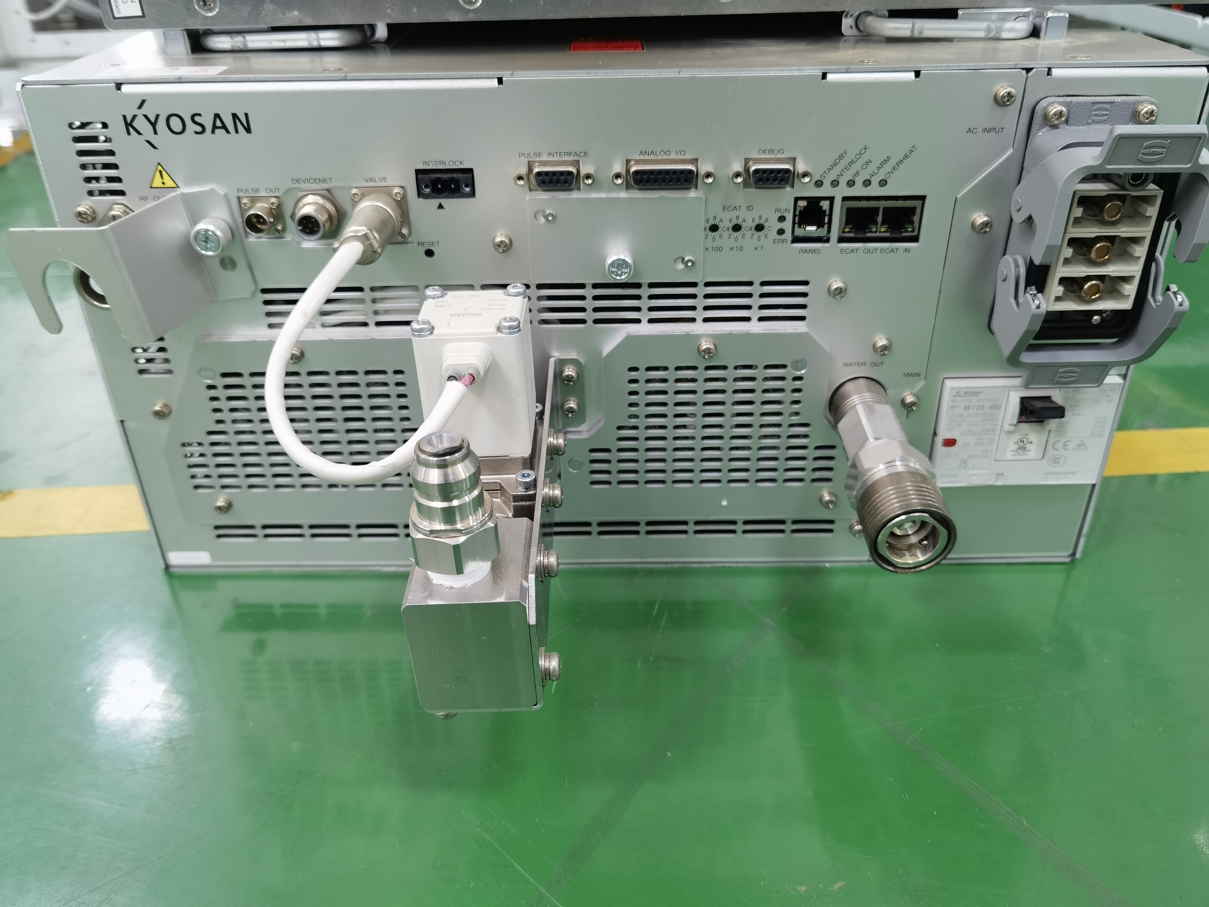 Kyosan RF GENERATOR HFK310PTP-TC2 40.68MHz,7kW Max/400kHz, 30kW Max Used